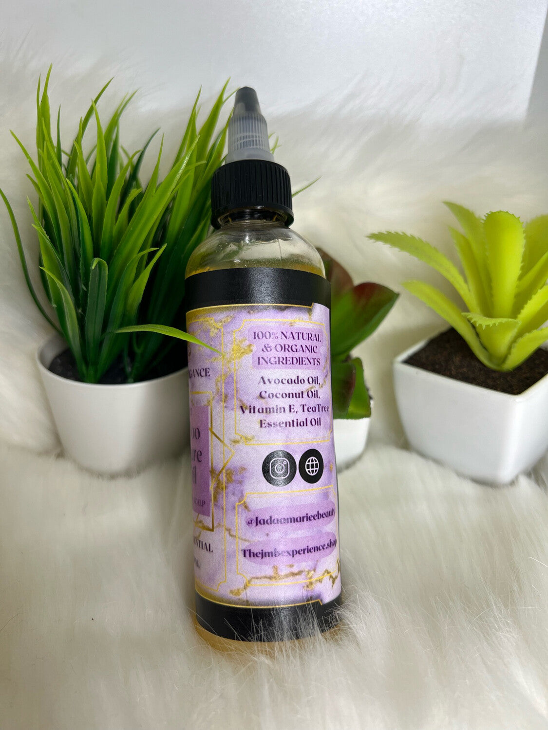 Queens Elegance Pre-Poo Moisture Me Oil 4oz - THE JMB EXPERIENCE