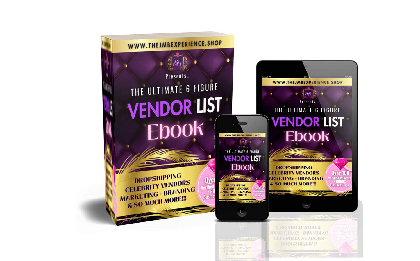 BUNDLE DEAL (Start Up Business Blueprint + The Ultimate 6 Figure Vendor List) - THE JMB EXPERIENCE