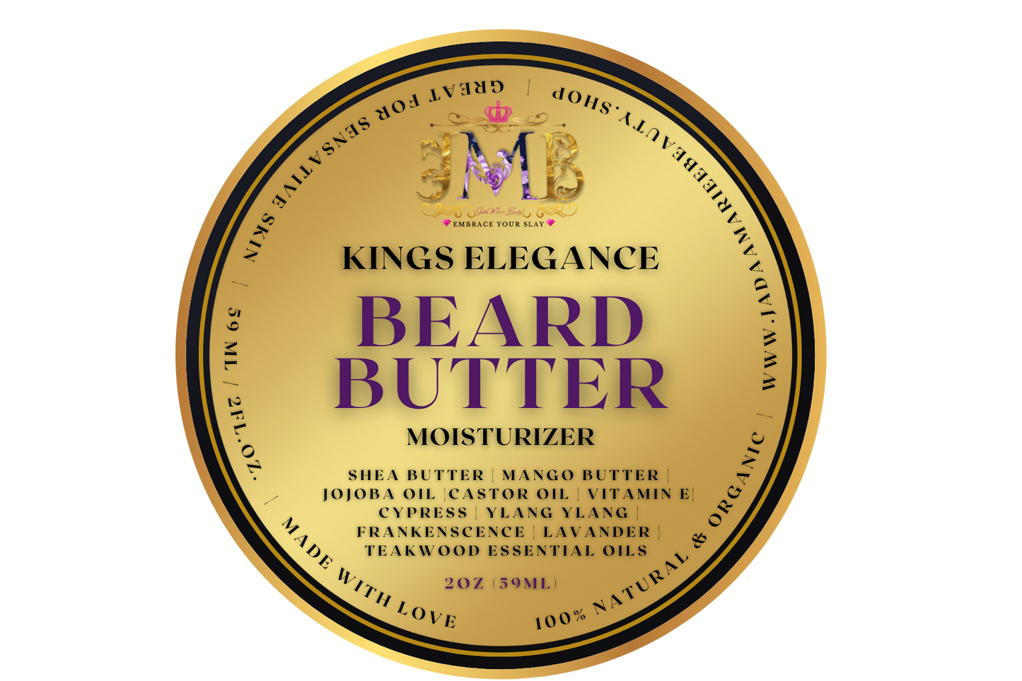 Kings Elegance Beard Butter - THE JMB EXPERIENCE