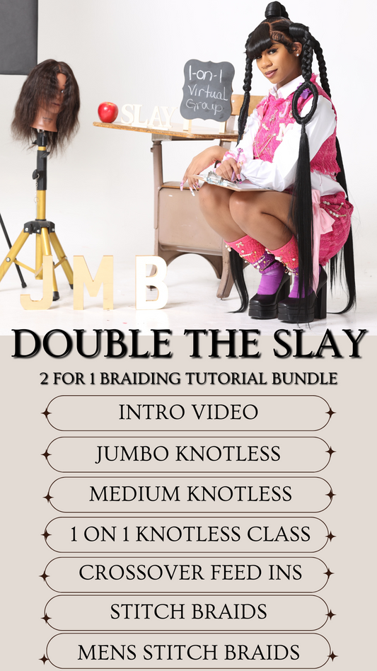 2 for 1 Braiding Tutorial Bundle! - THE JMB EXPERIENCE