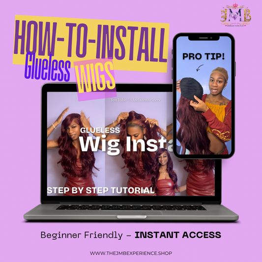 How to Install Your Glueless Wig (5-Minute Beginner Tutorial)